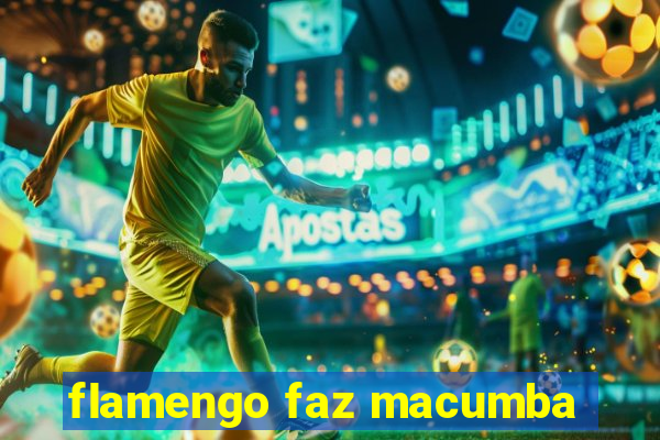 flamengo faz macumba